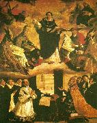 Francisco de Zurbaran the apotheosis of st Spain oil painting artist